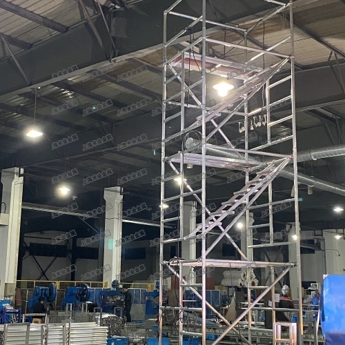 車間內腳手架搭建