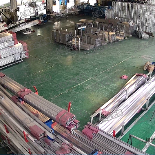 監(jiān)控下的生產(chǎn)車間下料區(qū)1